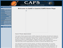 Tablet Screenshot of caps.space.swri.edu